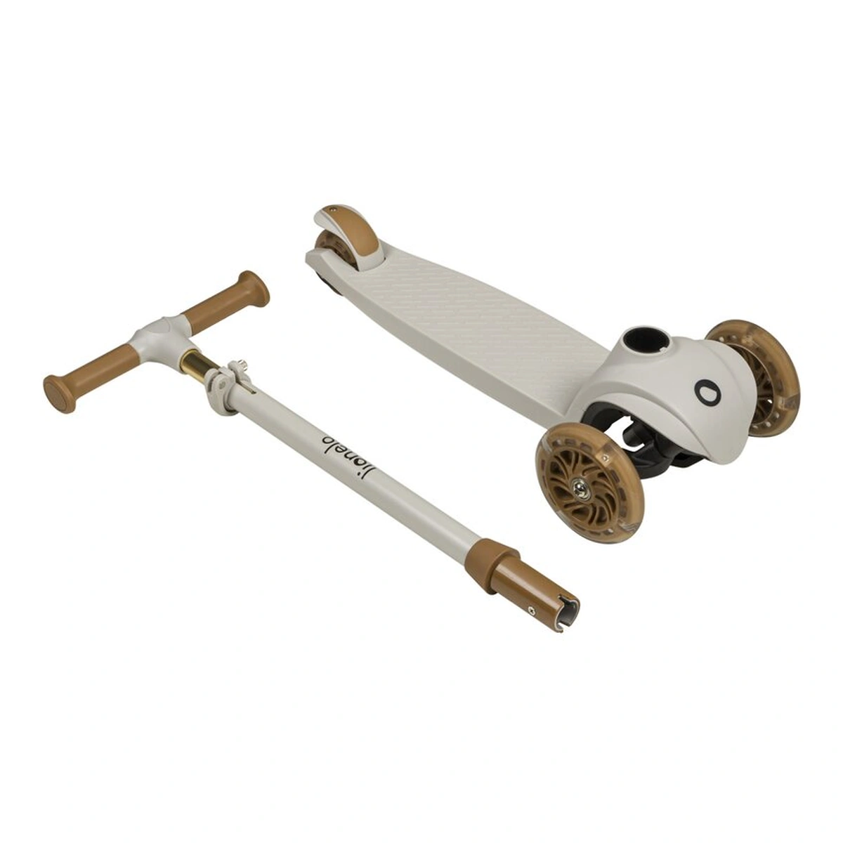 Trotineta, Lionelo, Jessy, Pana la 50 Kg, lumini LED, 3 ani+, Maro [14]