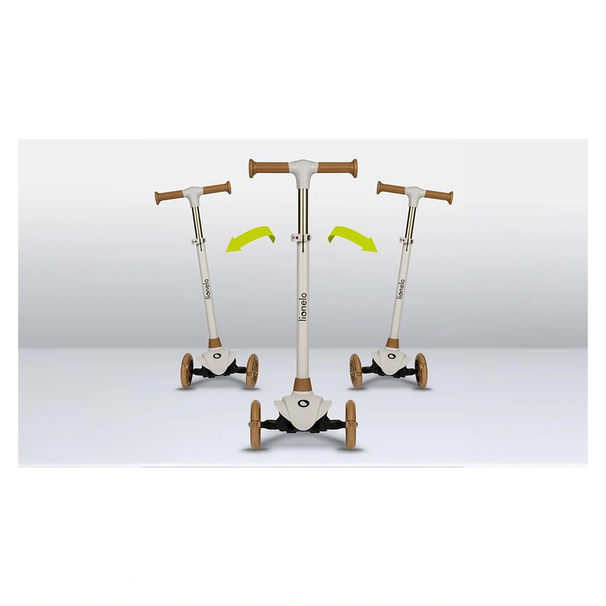 Trotineta, Lionelo, Jessy, Pana la 50 Kg, lumini LED, 3 ani+, Maro [20]