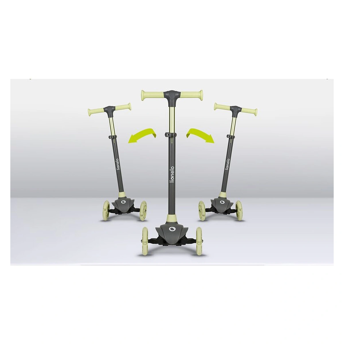 Trotineta, Lionelo, Jessy, Pana la 50 Kg, lumini LED, 3 ani+, Verde [20]