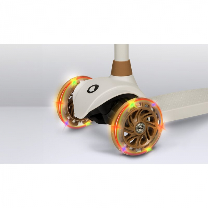 Trotineta, Lionelo, Jessy, Pana la 50 Kg, lumini LED, 3 ani+, Maro [17]