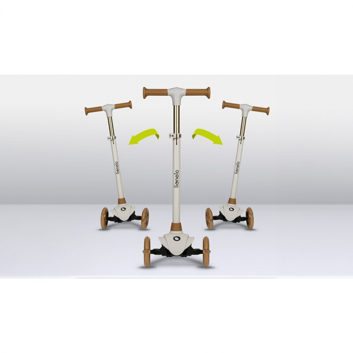 Trotineta, Lionelo, Jessy, Pana la 50 Kg, lumini LED, 3 ani+, Maro [19]
