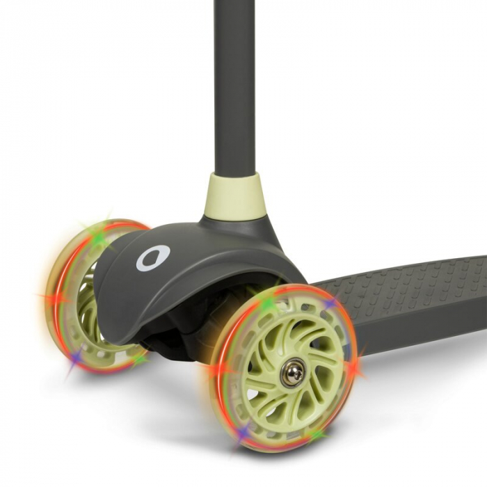 Trotineta, Lionelo, Jessy, Pana la 50 Kg, lumini LED, 3 ani+, Verde [9]