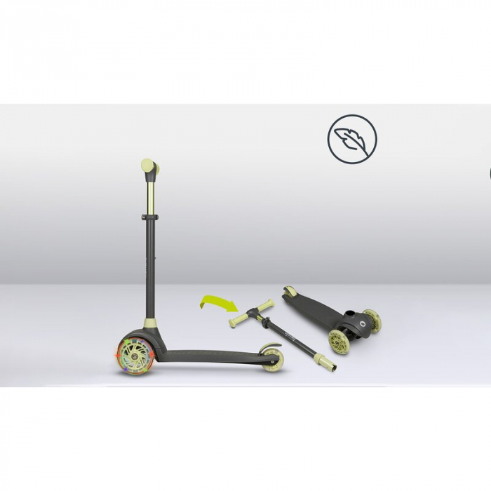 Trotineta, Lionelo, Jessy, Pana la 50 Kg, lumini LED, 3 ani+, Verde [20]