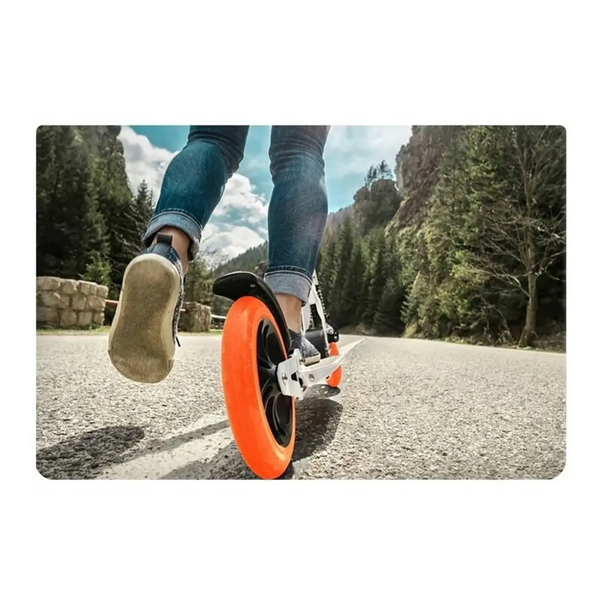 Trotineta, Lionelo, Luca, Copii/Adulti, Ultrapliabila, Pana la 100 Kg, Negru [21]