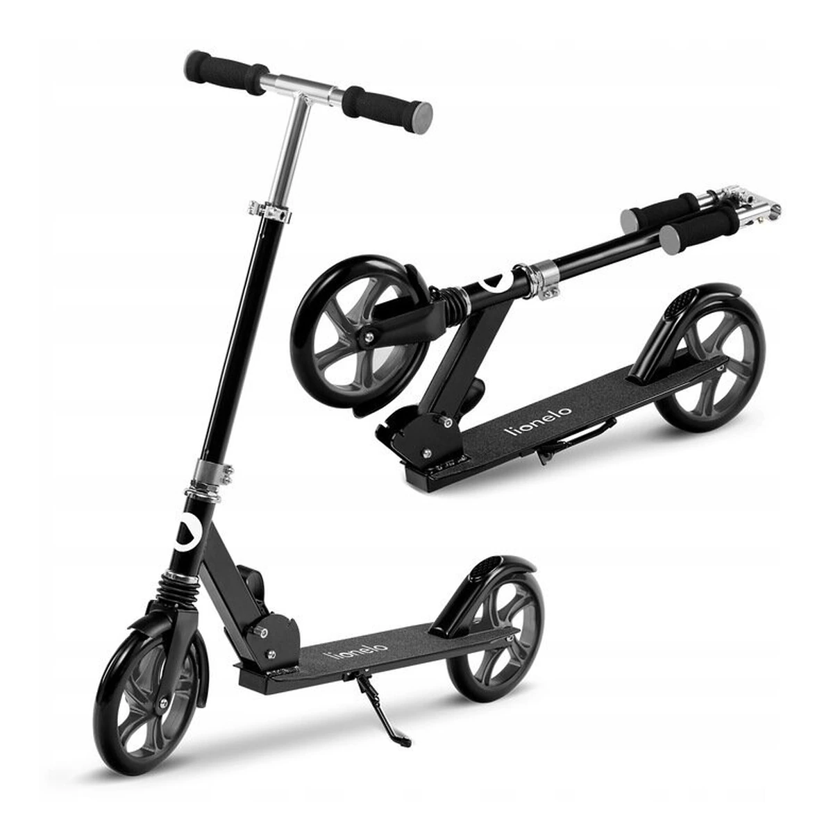 Trotineta, Lionelo, Luca, Copii/Adulti, Ultrapliabila, Pana la 100 Kg, Negru [4]