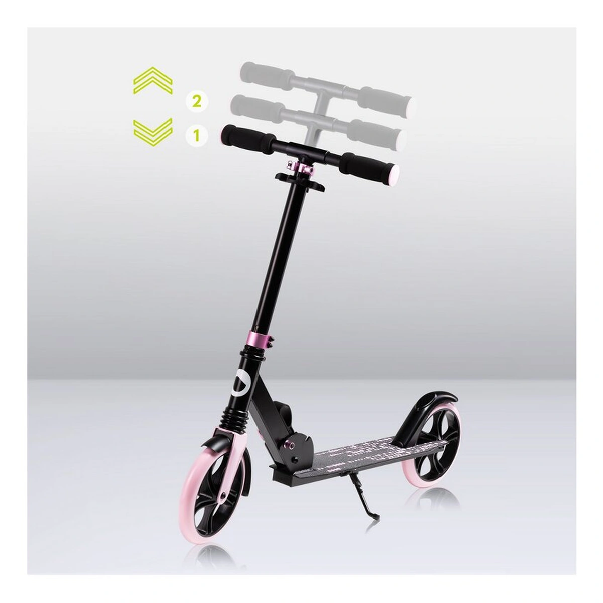 Trotineta, Lionelo, Luca, Pentru copii sau adulti, Ultrapliabila, Pana la 100 Kg, Roz [14]