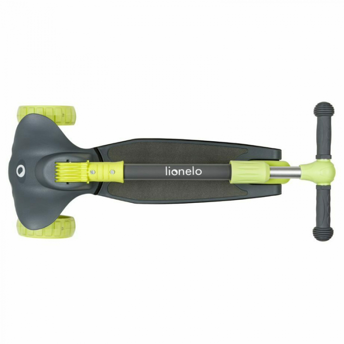 Trotineta, Lionelo, Timy, Copii, Ultrapliabila, Pana la 50 Kg, lumini LED, 3 ani+, Verde [8]