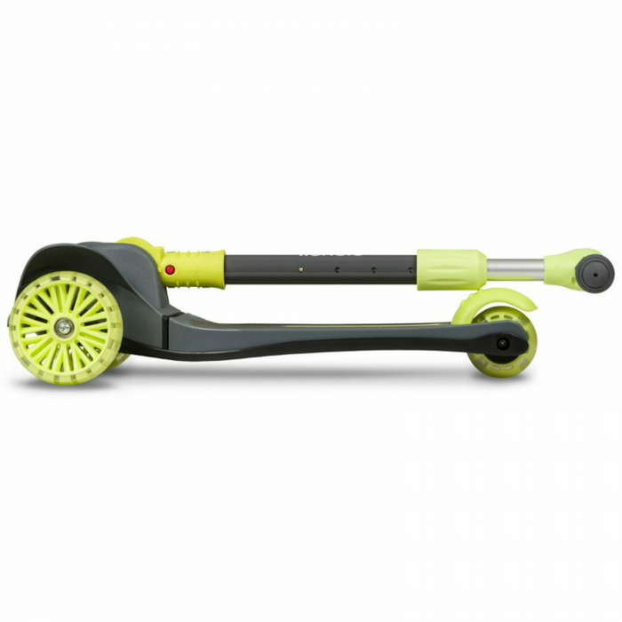 Trotineta, Lionelo, Timy, Copii, Ultrapliabila, Pana la 50 Kg, lumini LED, 3 ani+, Verde [10]