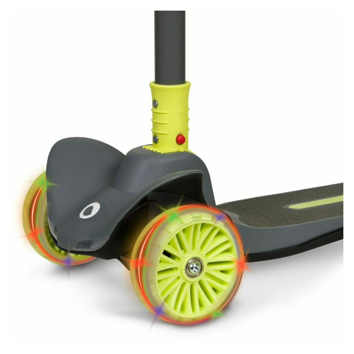 Trotineta, Lionelo, Timy, Copii, Ultrapliabila, Pana la 50 Kg, lumini LED, 3 ani+, Verde [16]