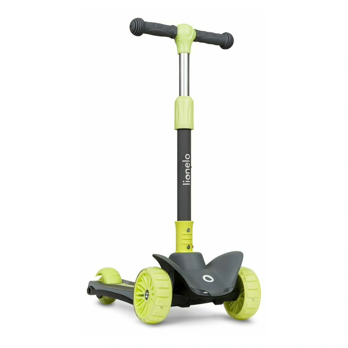 Trotineta, Lionelo, Timy, Copii, Ultrapliabila, Pana la 50 Kg, lumini LED, 3 ani+, Verde [6]