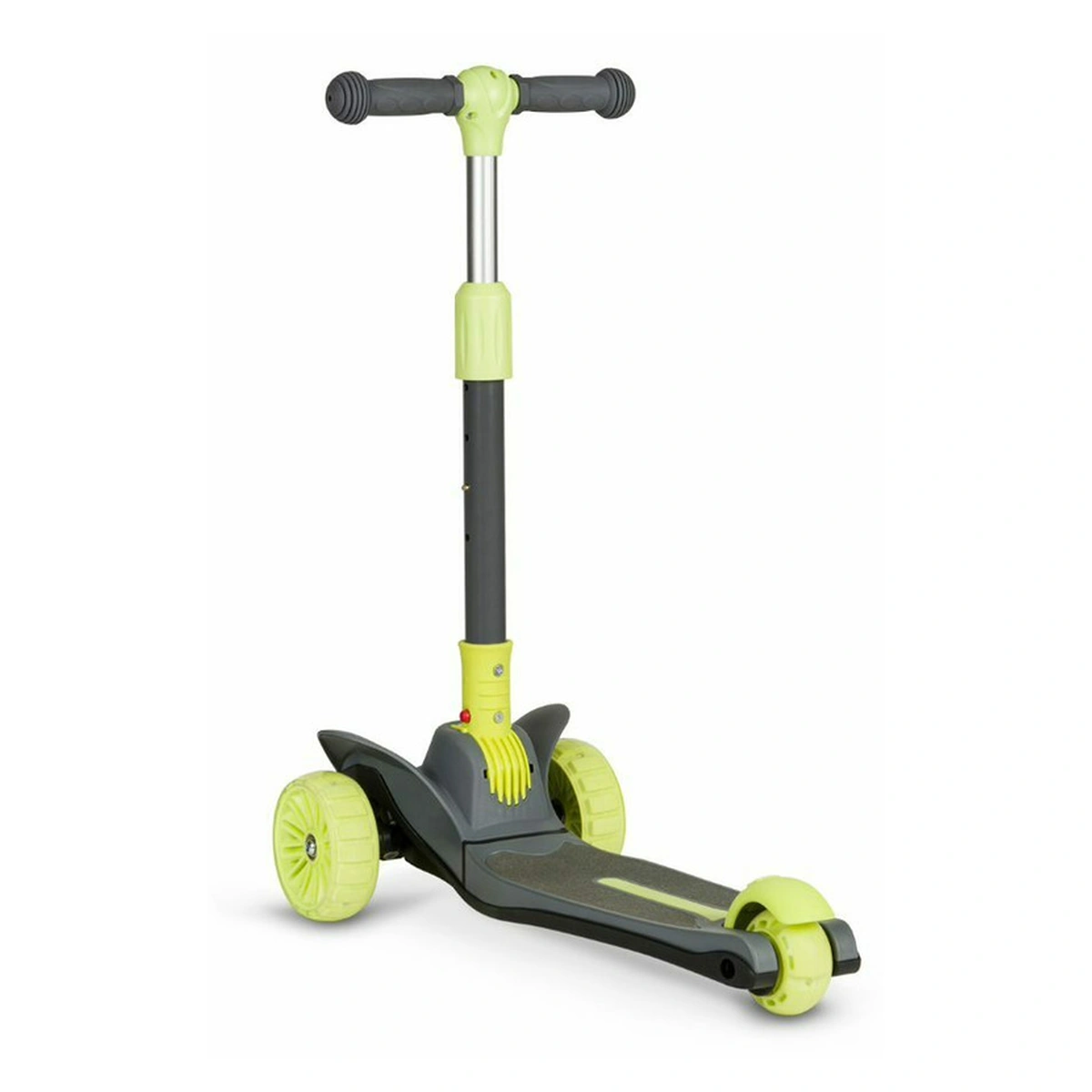 Trotineta, Lionelo, Timy, Copii, Ultrapliabila, Pana la 50 Kg, lumini LED, 3 ani+, Verde [7]