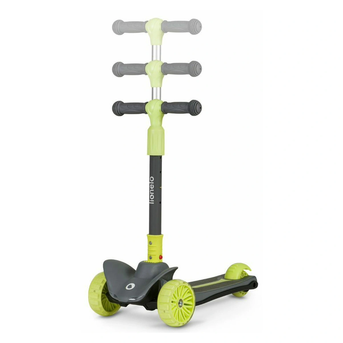 Trotineta, Lionelo, Timy, Copii, Ultrapliabila, Pana la 50 Kg, lumini LED, 3 ani+, Verde [10]