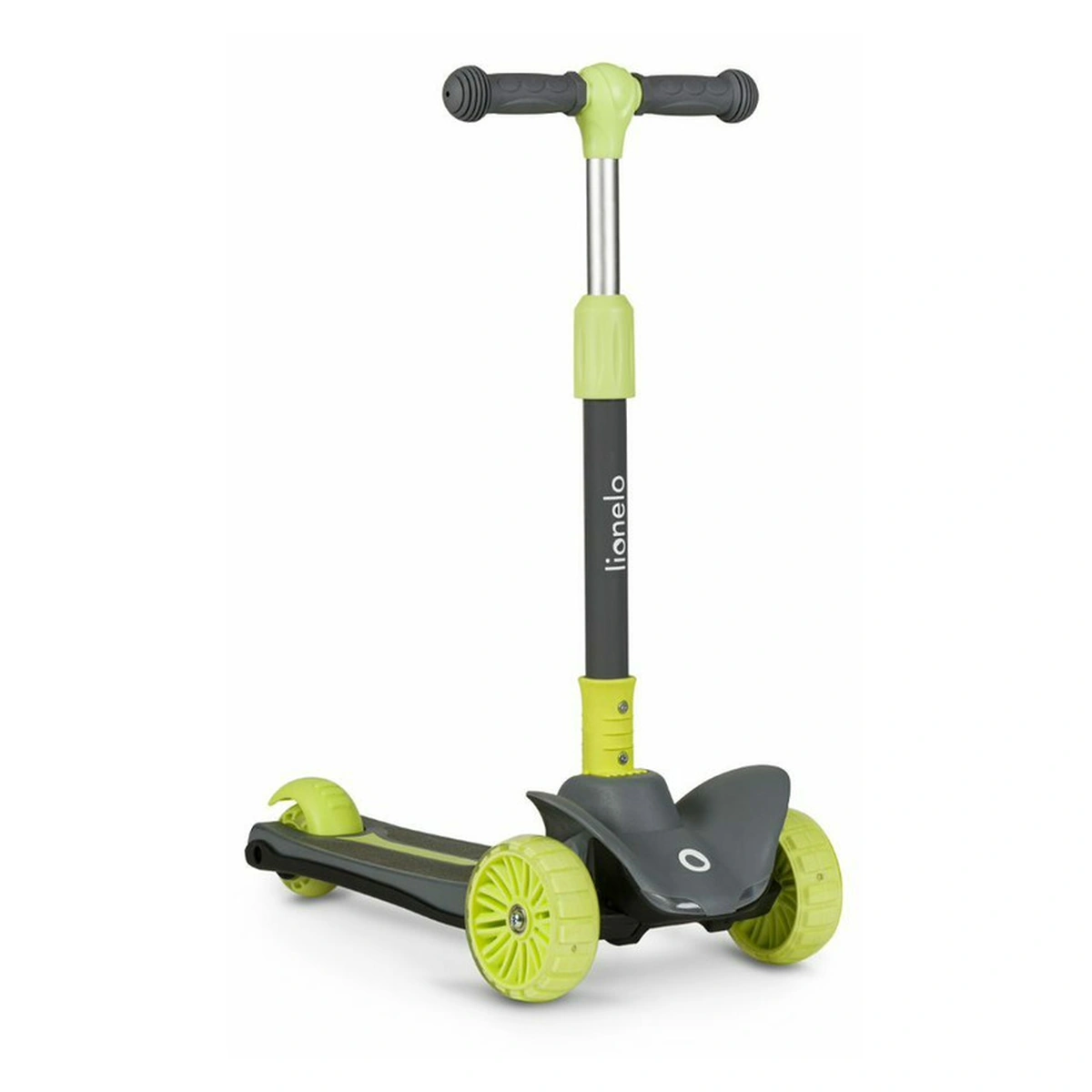 Trotineta, Lionelo, Timy, Copii, Ultrapliabila, Pana la 50 Kg, lumini LED, 3 ani+, Verde [5]