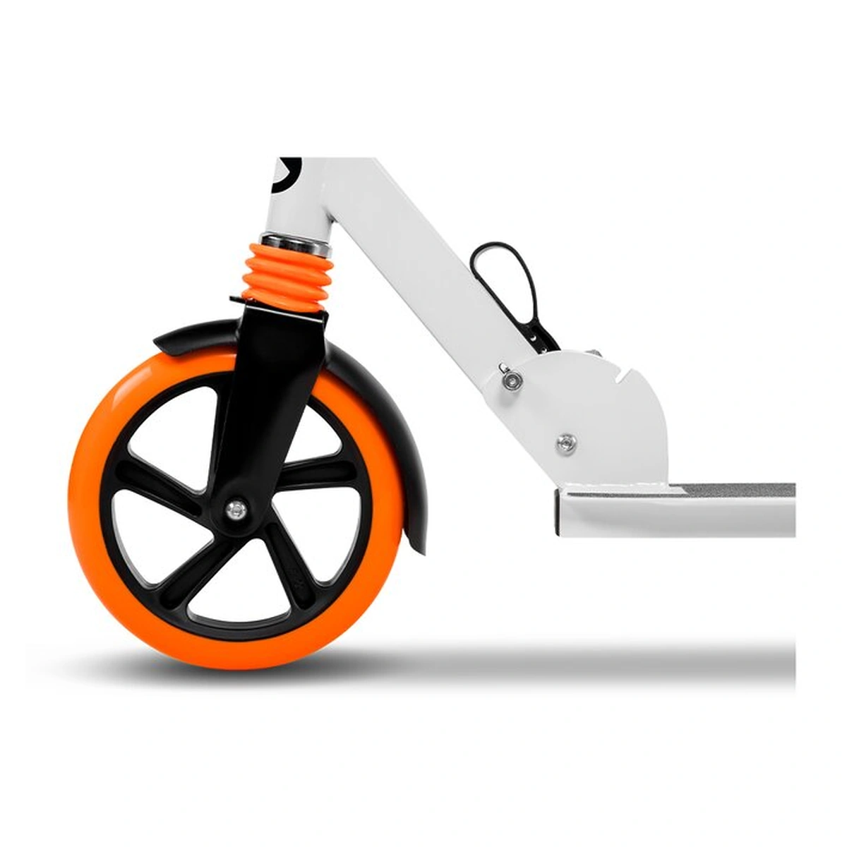 Lionelo - Trotineta Luca, Copii/Adulti, Pliabila, Pana la 100 Kg, Conform cu standardul european de securitate EN14619, Portocaliu [8]