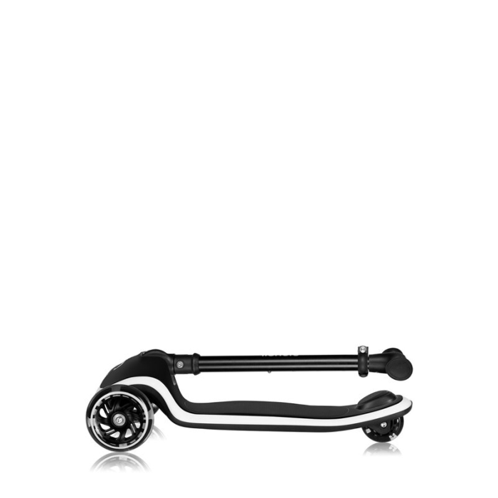 Trotineta pentru copii, Lionelo, Mey, Ultrapliabila, Cu lumini si cosulet, Maner ajustabil pe inaltime, 3 ani+, Pana la 50 Kg, Ultra usor, 2.8 kg, Certificata Intertek, Negru [13]