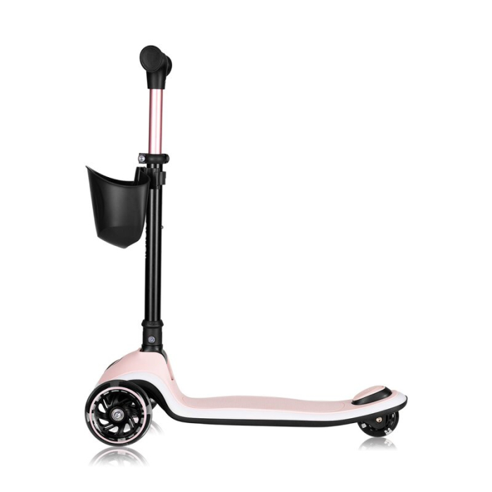 Trotineta , Lionelo, Mey, Ultrapliabila, Cu lumini si cosulet, Maner ajustabil pe inaltime, 3 ani+, Pana la 50 Kg, [11]