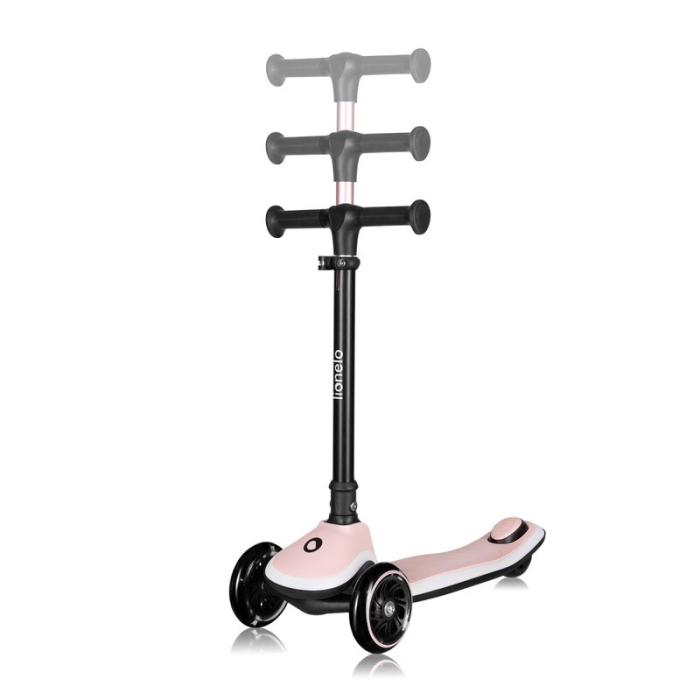 Trotineta , Lionelo, Mey, Ultrapliabila, Cu lumini si cosulet, Maner ajustabil pe inaltime, 3 ani+, Pana la 50 Kg, [8]