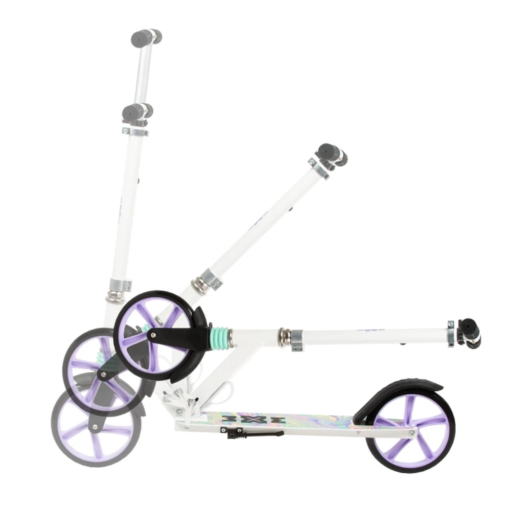 Trotineta pliabila de oras 200 mm DRIFF - Purple White [8]