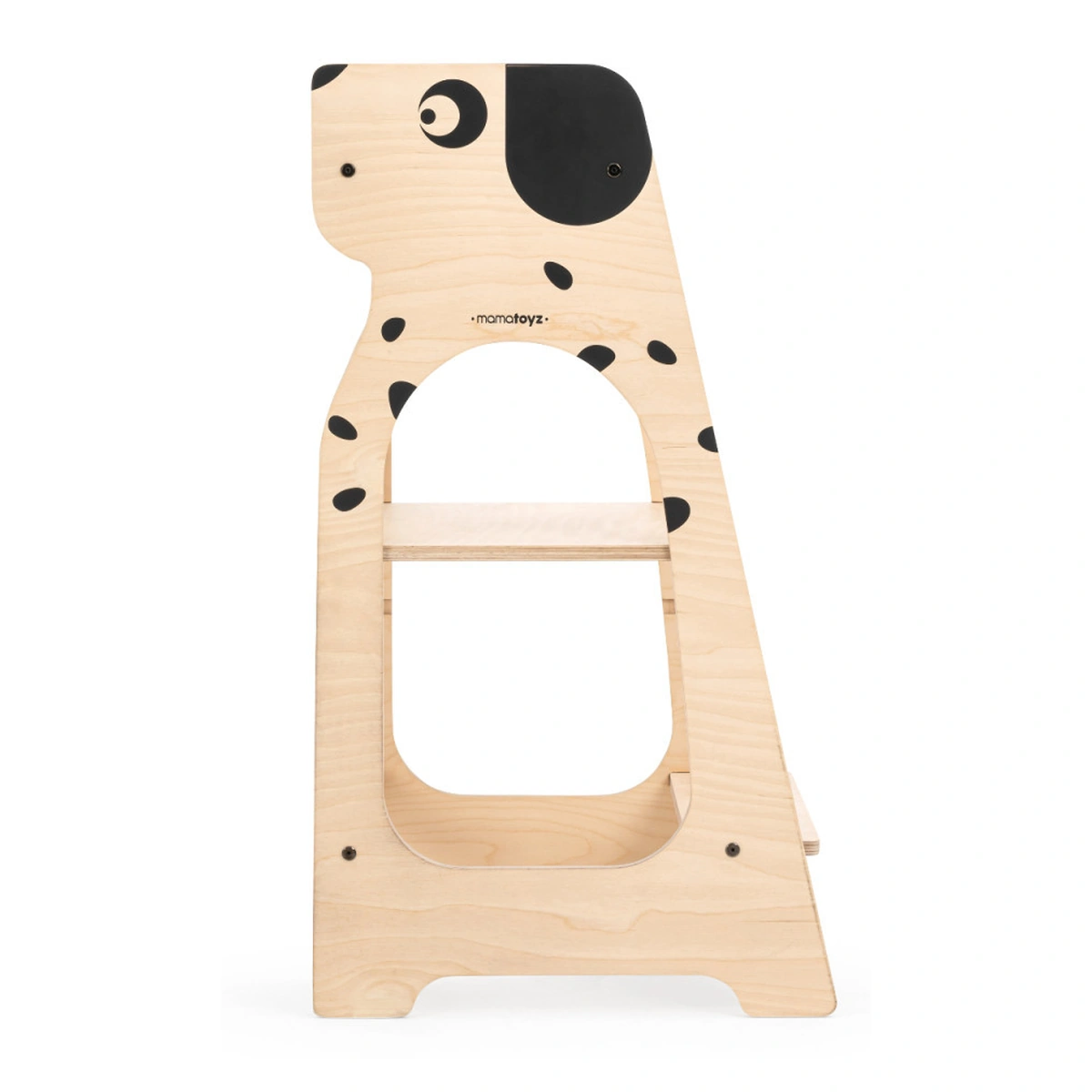 Turn de invatare MamaToyz Learning Tower din lemn, Catelus [3]