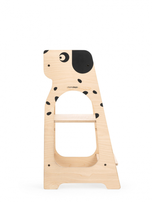 Turn de invatare MamaToyz Learning Tower din lemn, Catelus [2]
