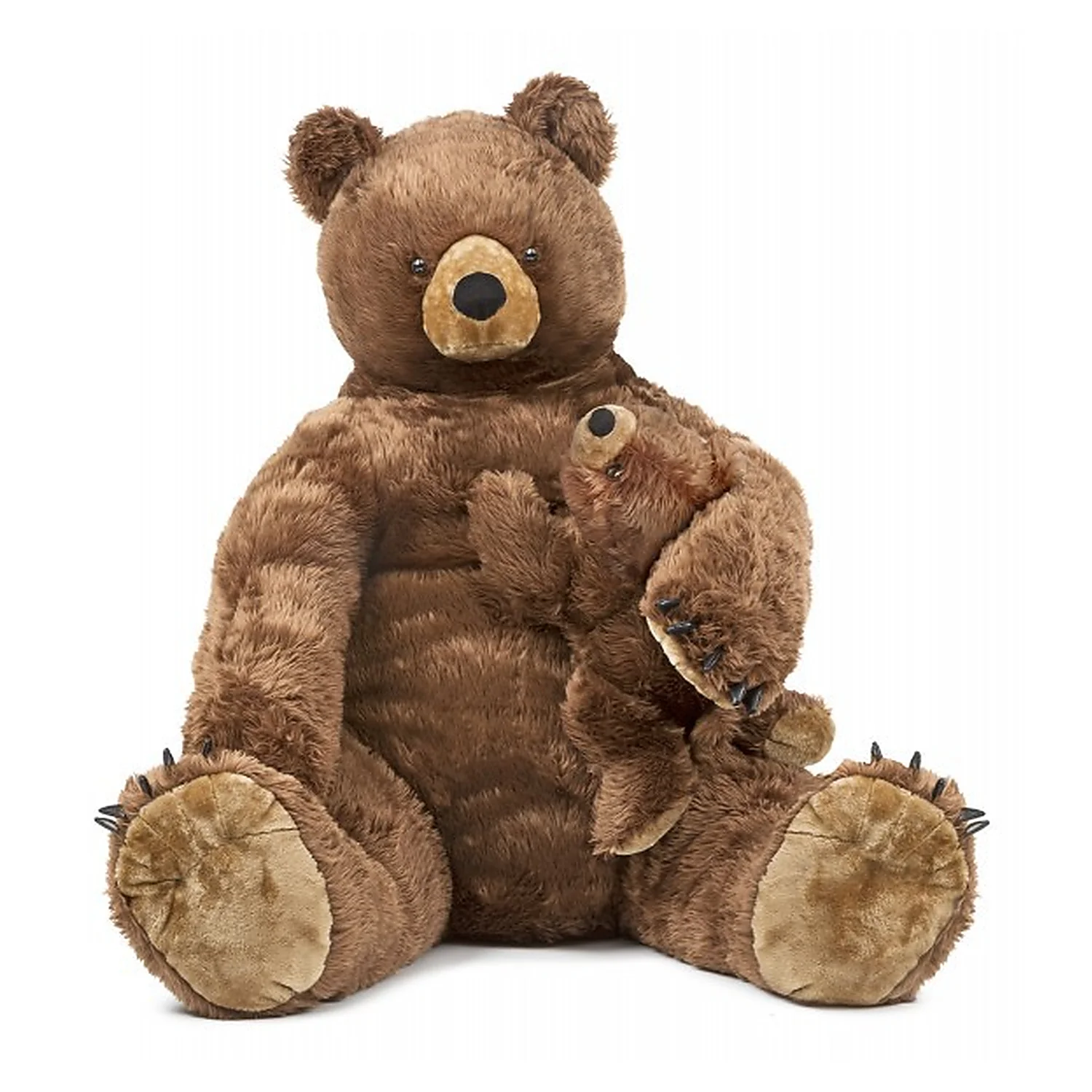 Urs brun cu pui din plus Melissa and Doug [1]