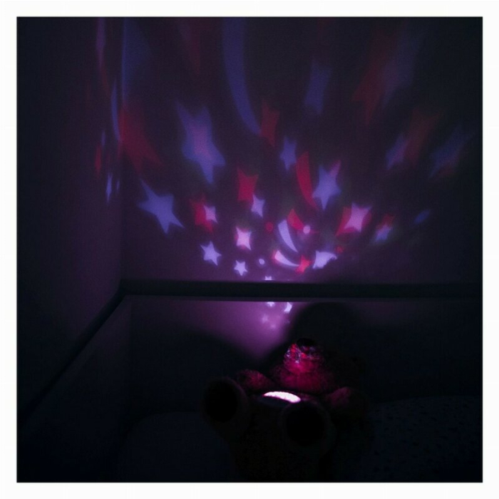 Ursulet Muzical cu Proiector, Free2Play, 7 modele de proiectie, sunete si melodii 0 luni+ [7]