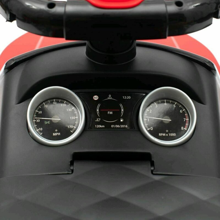 Vehicul ride-on, Baby Mix, SUV, Pana la 27 kg, Cu spatiu de depozitare, Cu melodii, 12-36 luni, Blue [8]