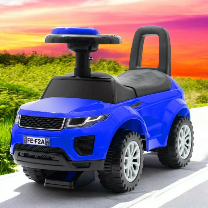 Vehicul ride-on, Baby Mix, SUV, Pana la 27 kg, Cu spatiu de depozitare, Cu melodii, 12-36 luni, Blue [2]