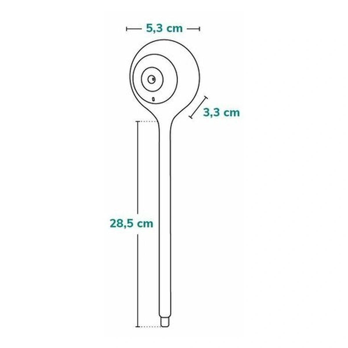 Video monitor, Babyline Smart, cu cablu USB, Conexiune Wifi, Comunicare bidirectionala, Senzor de temperatura, Alb [10]