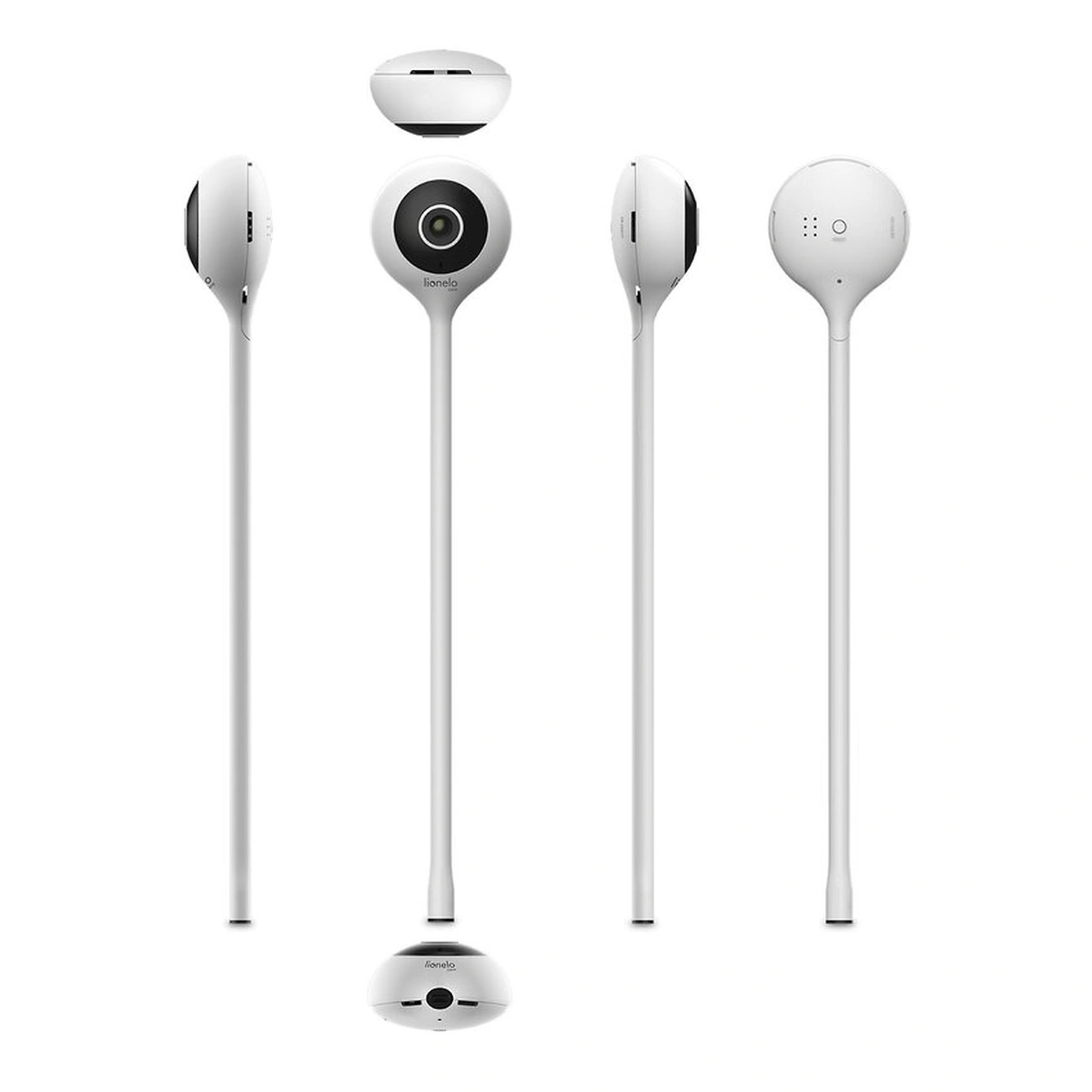 Video monitor, Babyline Smart, cu cablu USB, Conexiune Wifi, Comunicare bidirectionala, Senzor de temperatura, Alb [5]