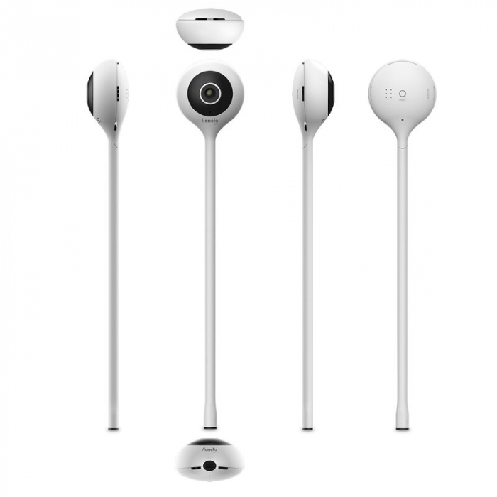 Video monitor, Babyline Smart, cu cablu USB, Conexiune Wifi, Comunicare bidirectionala, Senzor de temperatura, Alb [4]