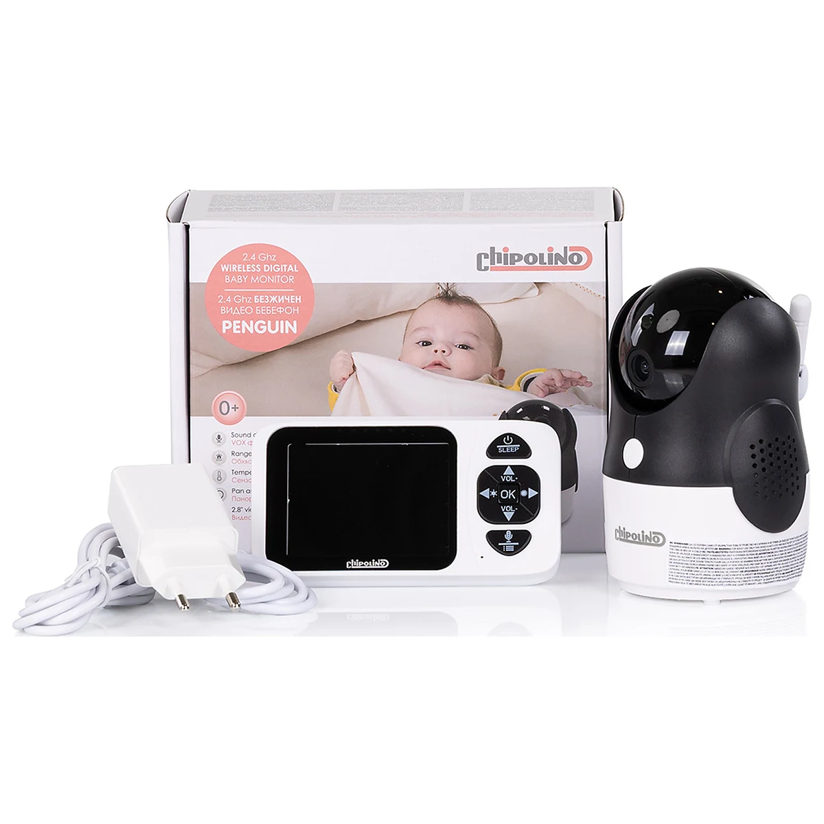 Video monitor Chipolino Penguin, White [3]