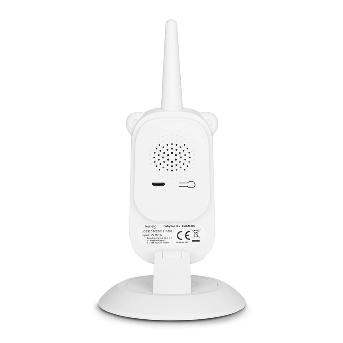 Video monitor, Lionelo, Babyline 3.2, Full HD, Comunicare bidirectionala, 2.8 inch, Alb [7]