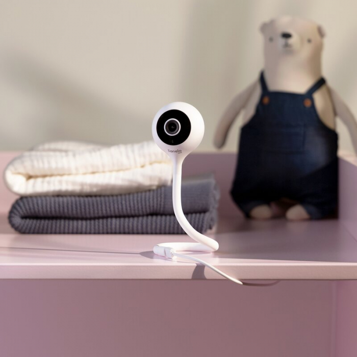 Video monitor, Lionelo, Babyline Smart, Cu aplicatie Smart Life, Conexiune Wifi, Negru [12]