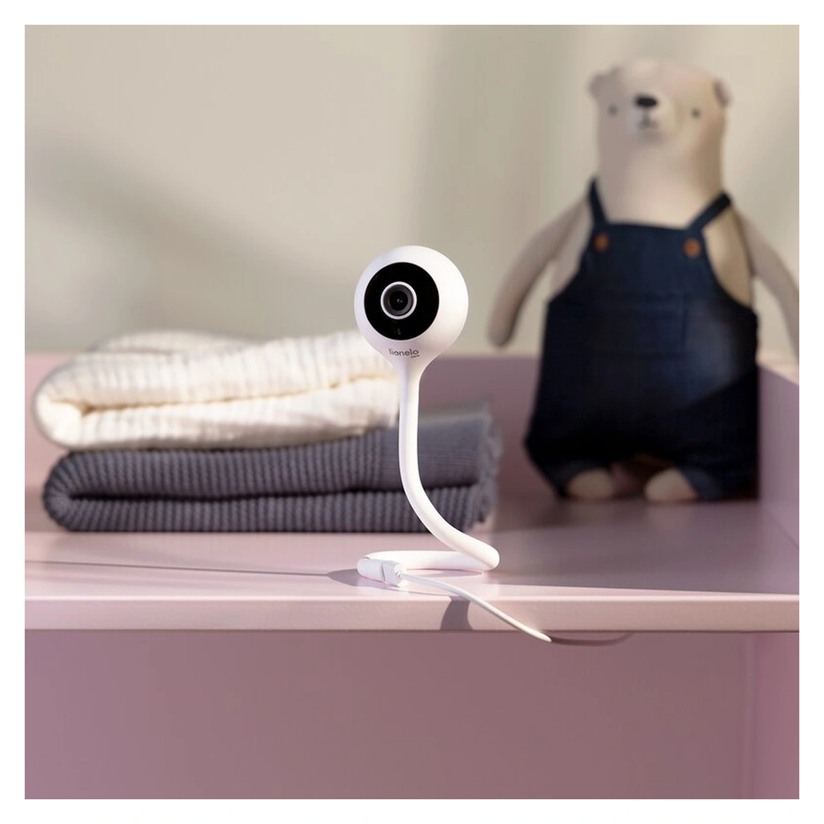 Video monitor, Lionelo, Babyline Smart, Cu aplicatie Smart Life, Conexiune Wifi, Negru [13]