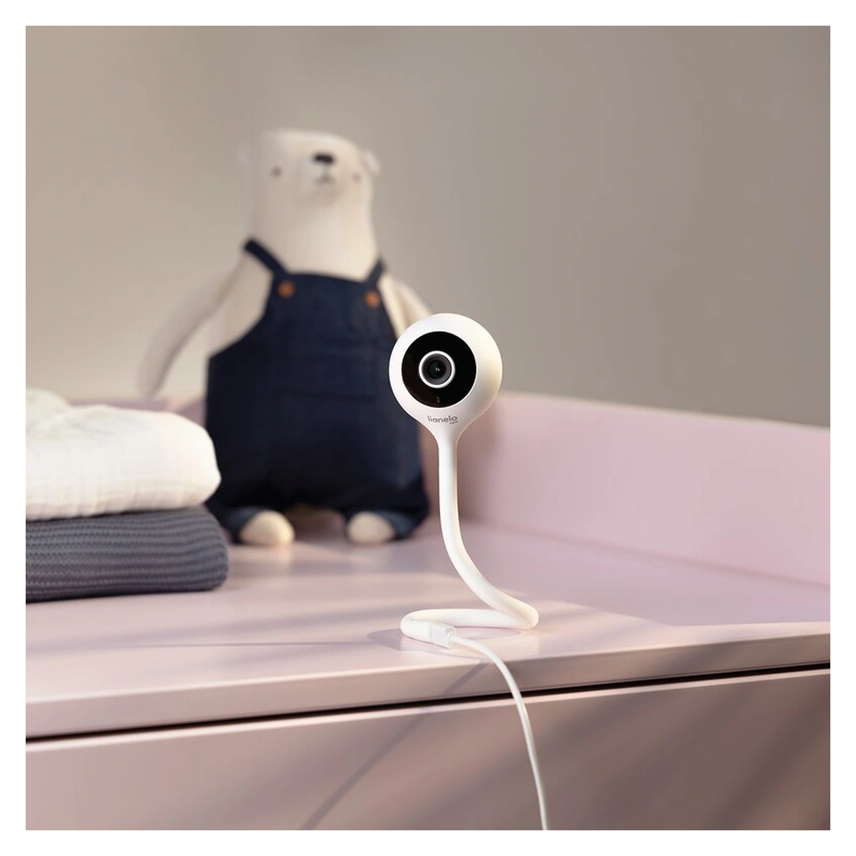 Video monitor, Lionelo, Babyline Smart, Cu aplicatie Smart Life, Conexiune Wifi, Negru [17]