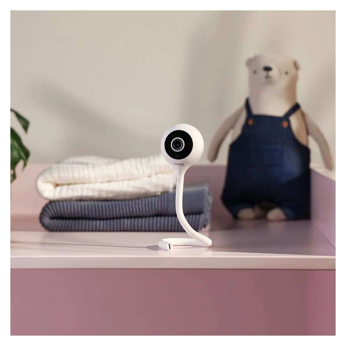 Video monitor, Lionelo, Babyline Smart, Cu aplicatie Smart Life, Conexiune Wifi, Negru [14]