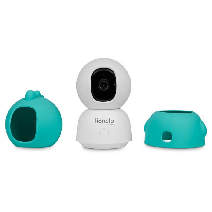 Video monitor, Lionelo, Babyline, View, Integrare AI, Mod de noapte 8 m cu 6 leduri, Unghi 100 grade, 4 cantece si zgomote din natura, Senzor de temperatura si umiditate, Zoom 4X, Alb [7]