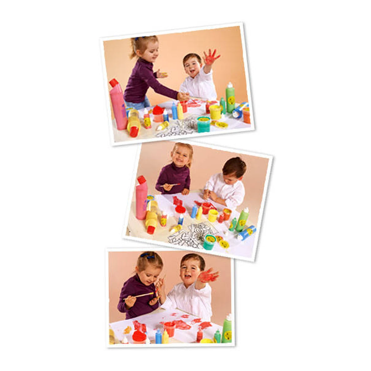 Vopsea pentru pictura cu degetele - MINI [5]