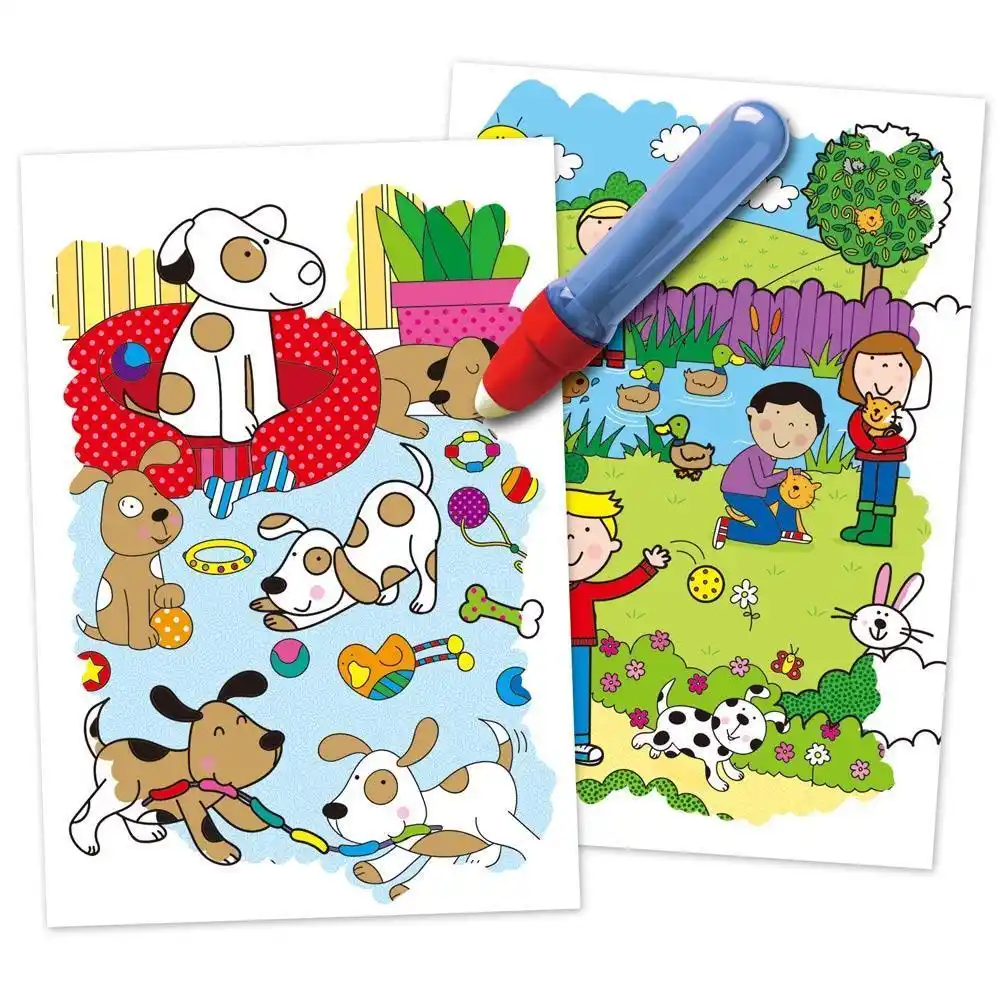 Water Magic: Carte de colorat Animale de companie [2]