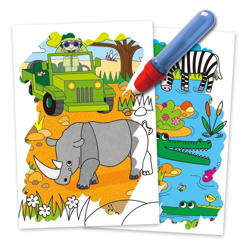 Water Magic: Carte de colorat Safari [3]