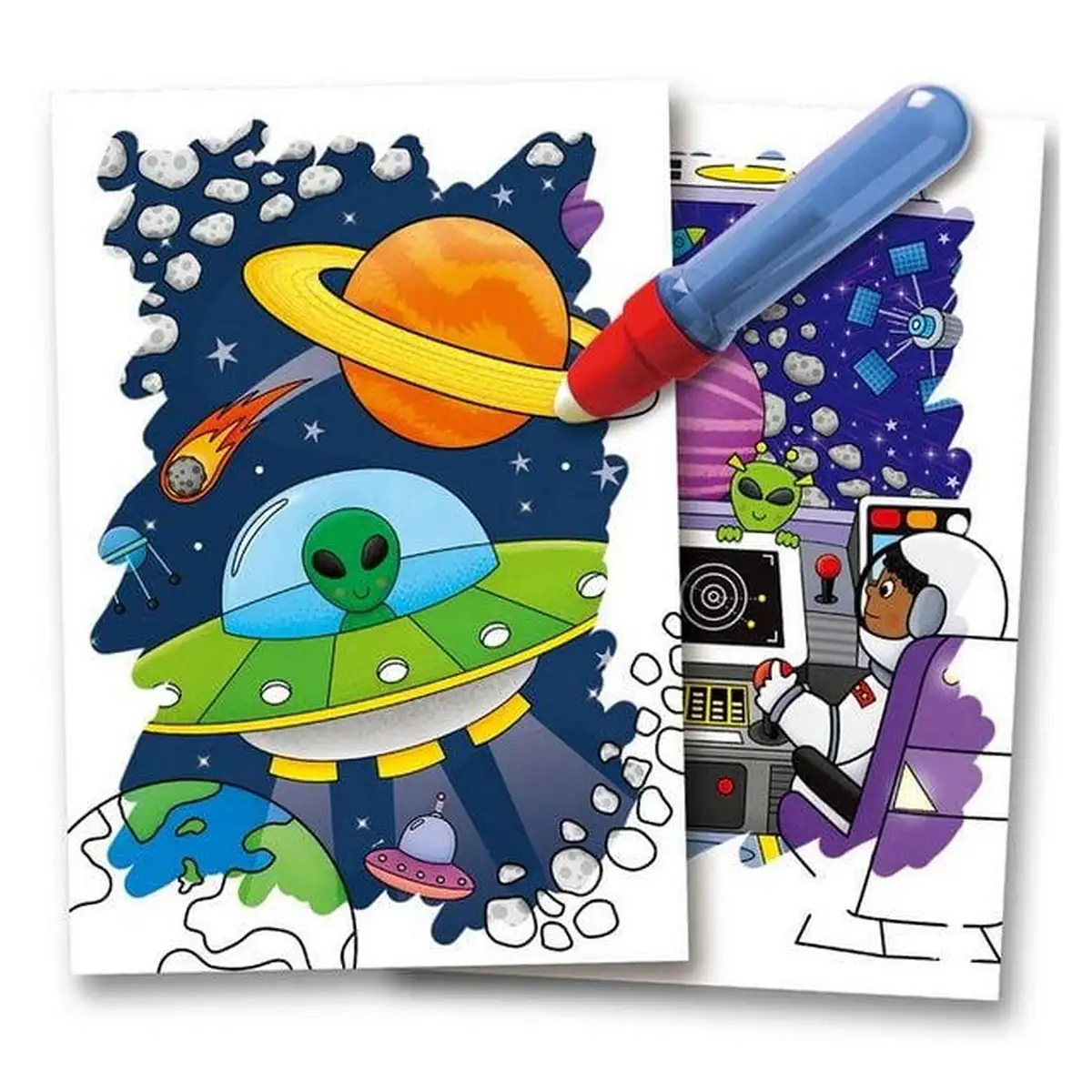 Water magic: Carte de colorat Spatiul cosmic [2]