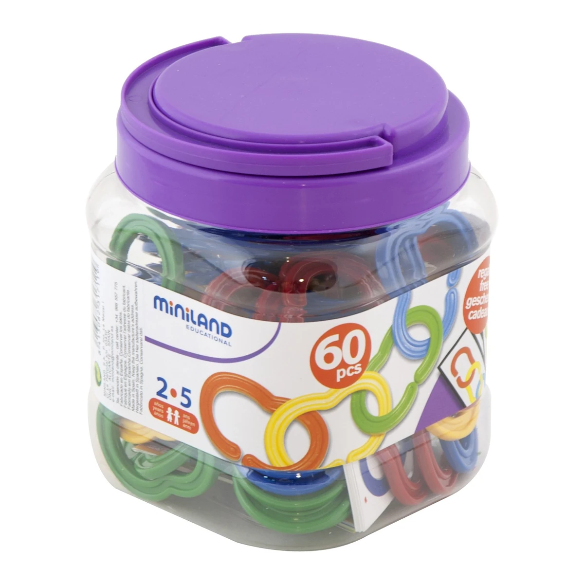 Zale din plastic pentru activitati de indemanare Miniland [2]