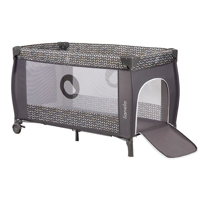 Patut pliant Lionelo Sven Plus Grey Scandi 120x60 cm [2]