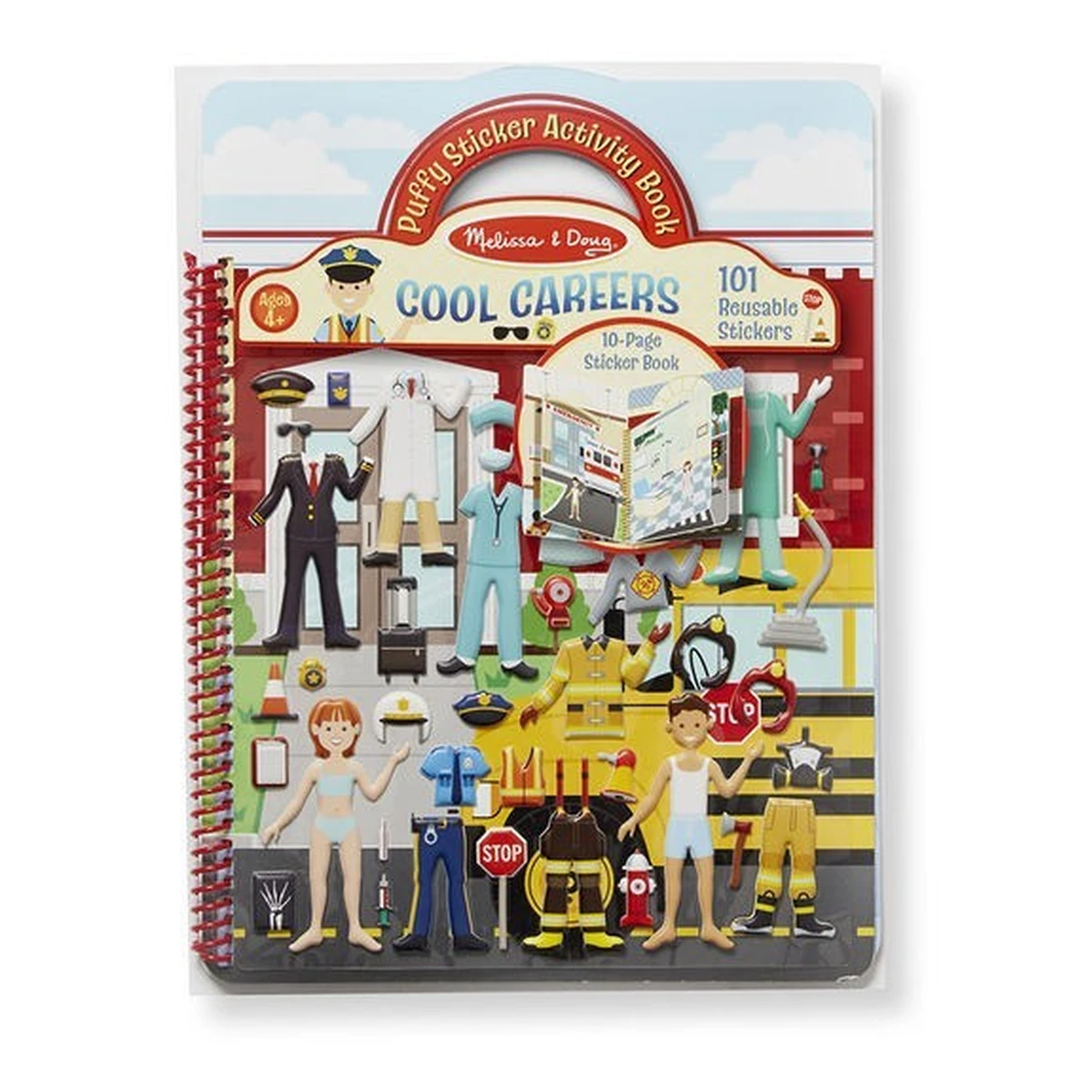 Stampile si abtibilduri - Abtibilduri 3D reutilizabile Meserii