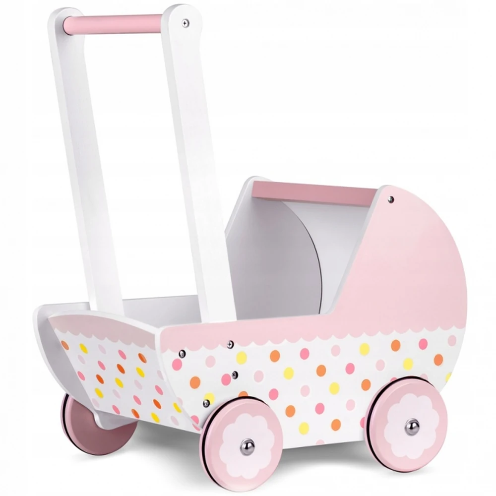 Jucarii bebelusi - Antemergator, carucior papusi Ricokids