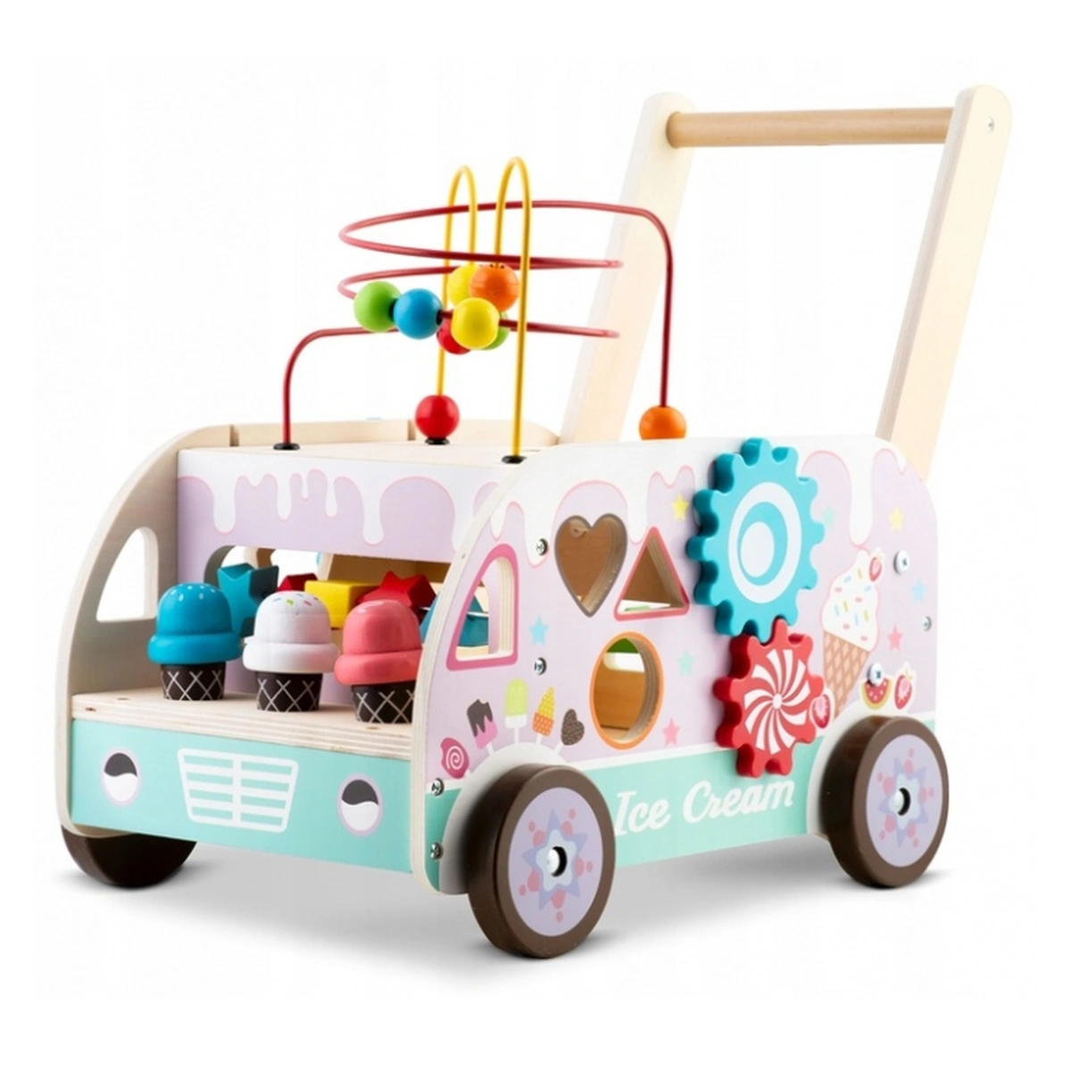 Antemergatoare - Antemergator lemn Ricokids magazin inghetata copii