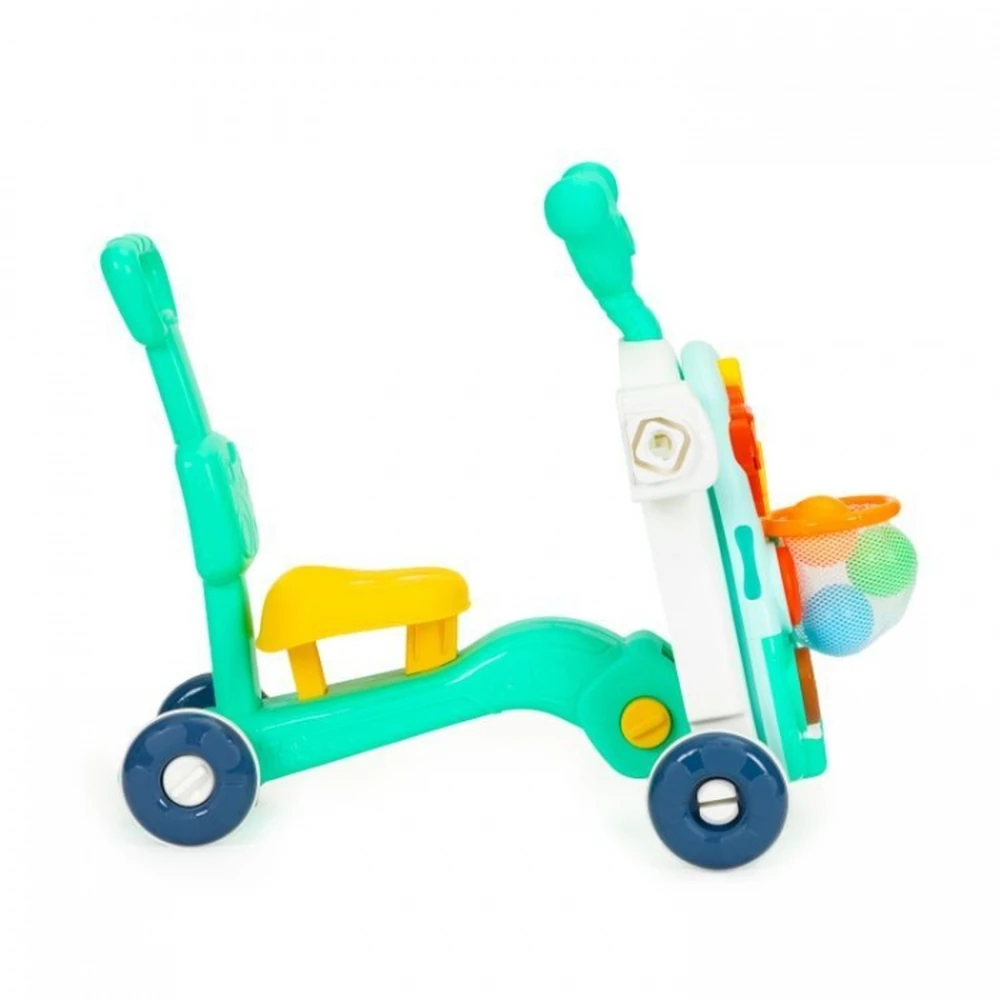 Antemergator educational 4 in 1 (antemergator, masuta, trotineta, bicicleta) Huanger - Verde [7]