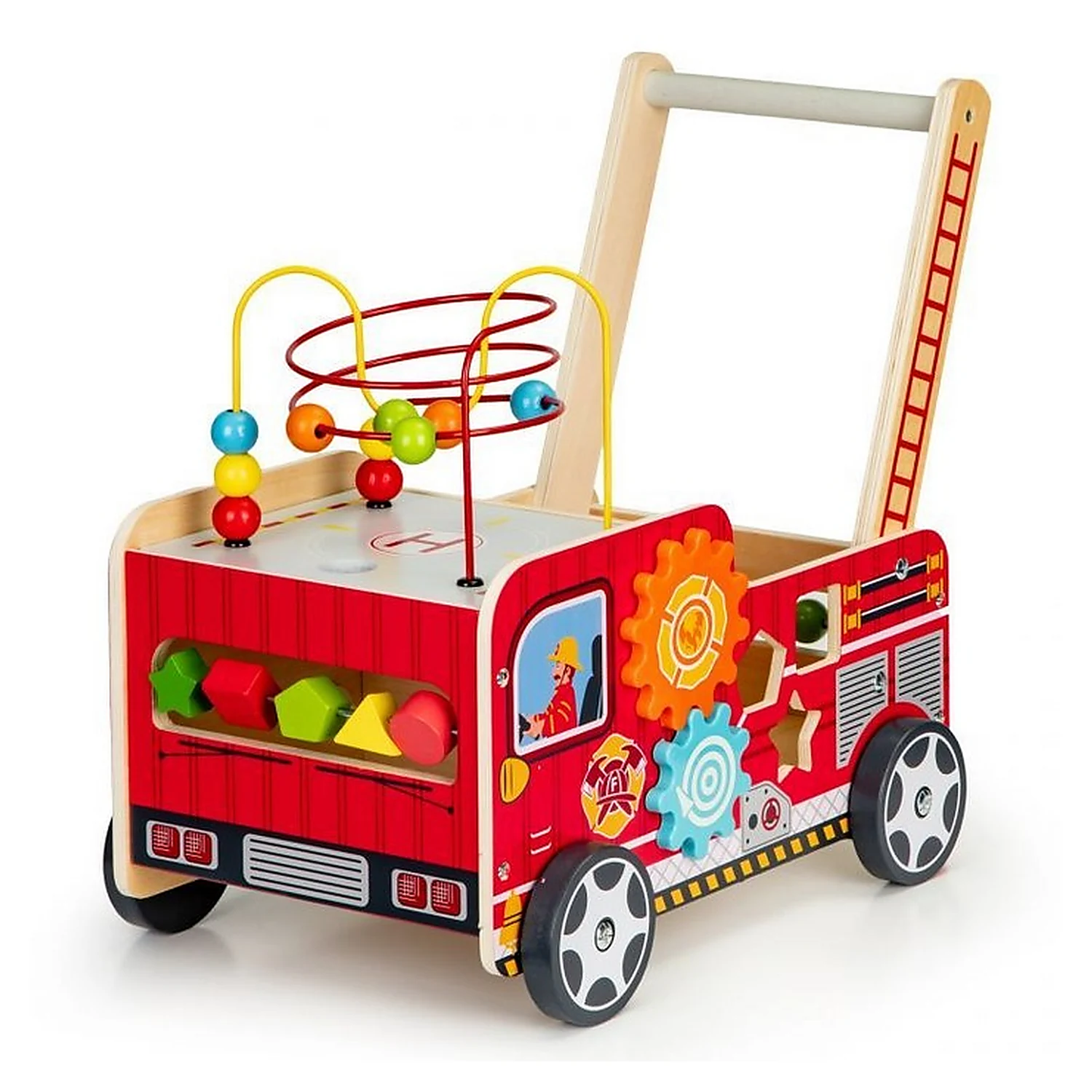 Antemergatoare - Antemergator educational cu blocuri din lemn