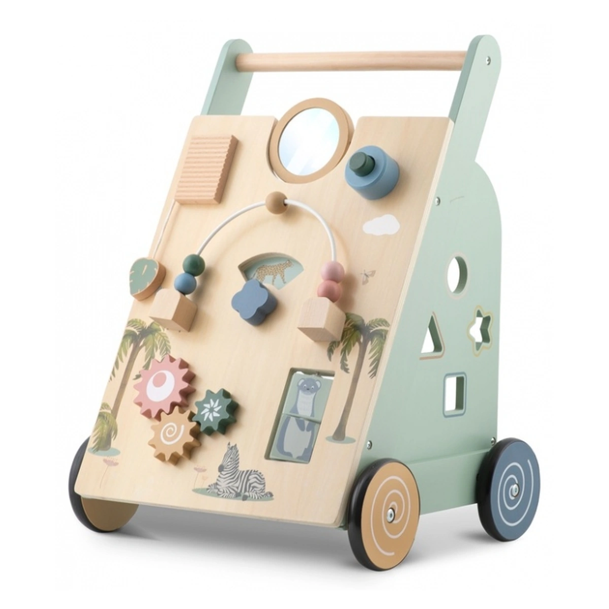 Antemergatoare - Antemergator educational lemn Nukido 12 luni+